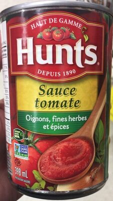 Tomato Sauce Onions, Herbs & Spices front packaging