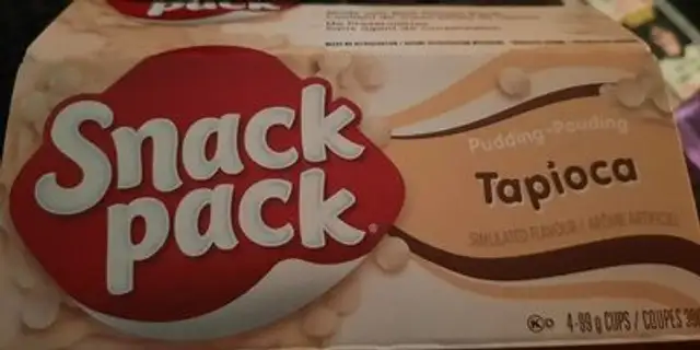 Pouding Tapioca