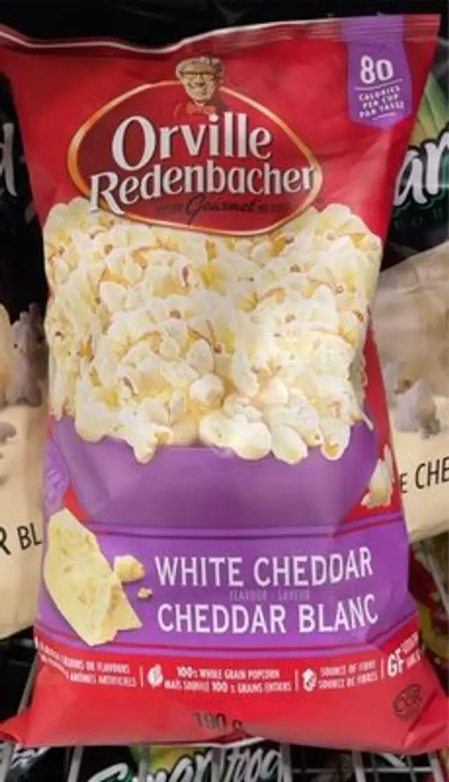 White cheddar popcorn