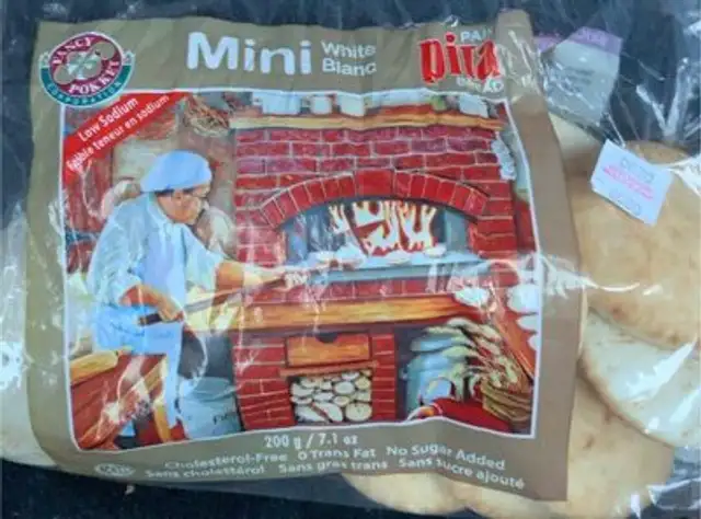 Mini White Pita