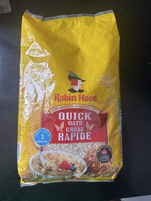 Quick Oats front packaging