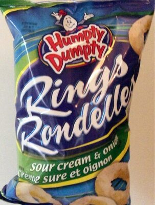 Rings creme sure et oignons