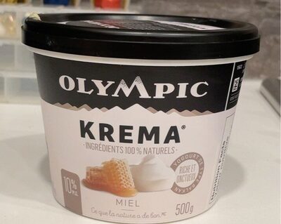 Olympic Yogurt front packaging