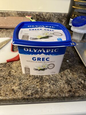 Greek Yogurt front packaging