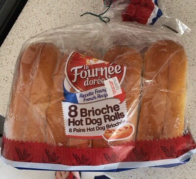 Brioche Hot Dog Rolls