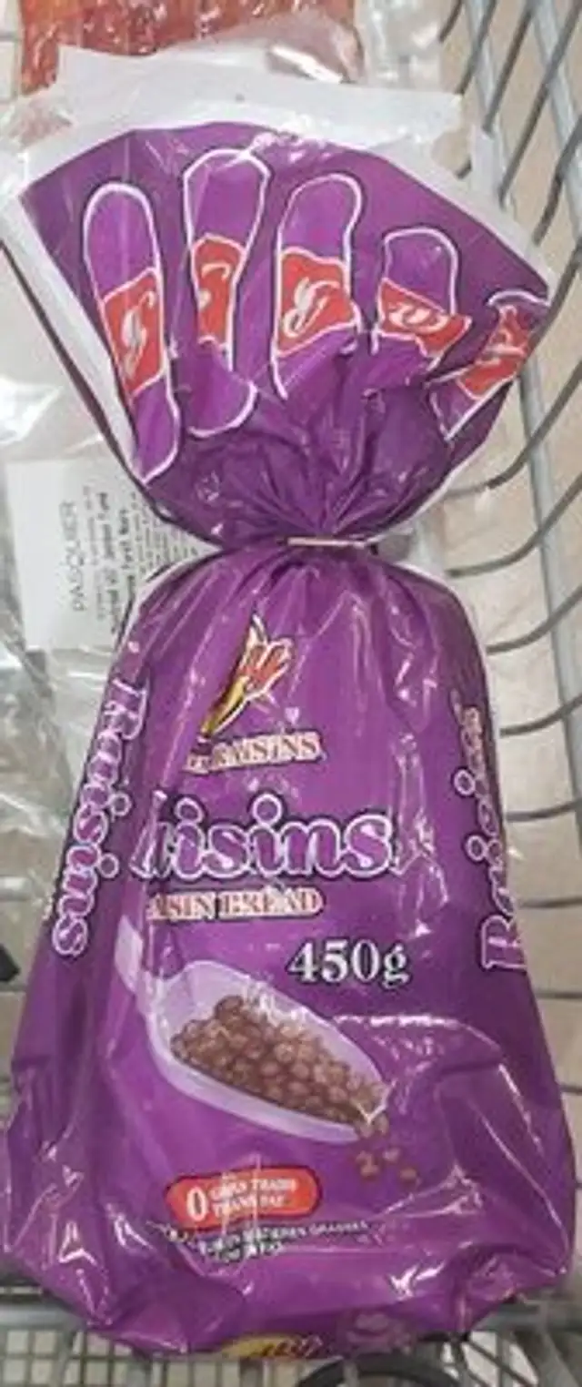 Betty raisin bread
