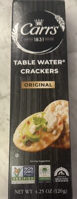 table water crackers original