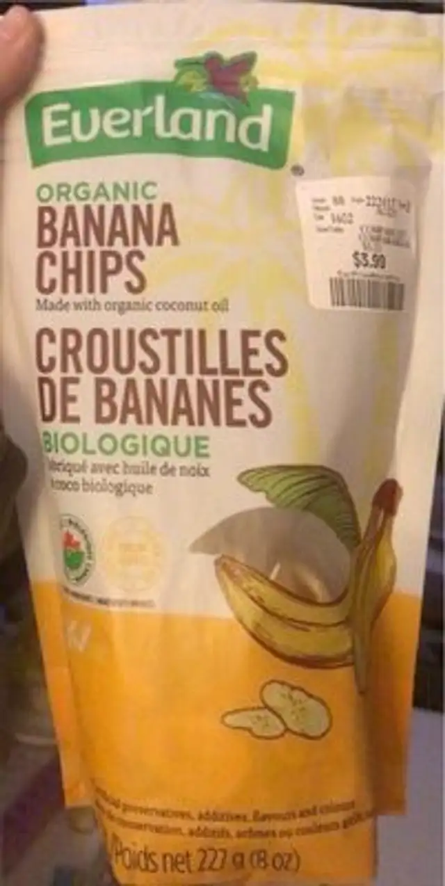 Organic Banana Chips