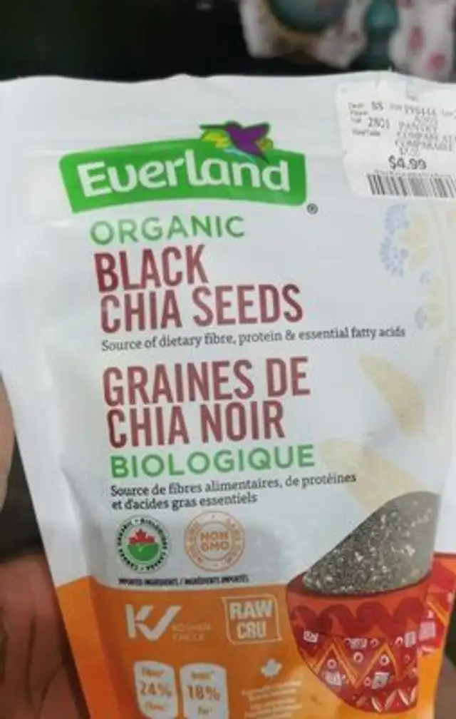 Black chia seeds