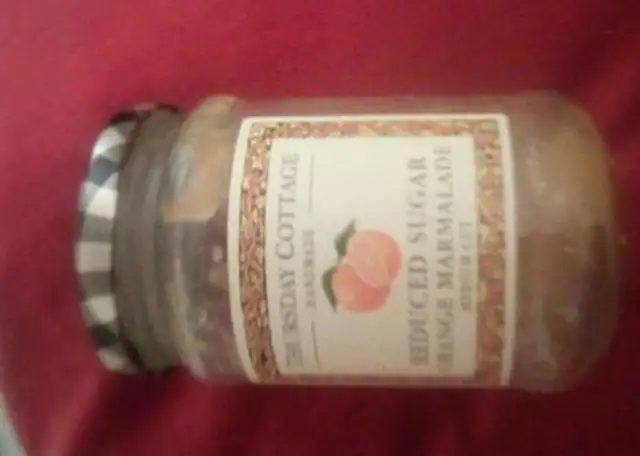 Reduced sugar orange marmalade medium cut