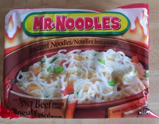 Instant Noodles Spicy Beef