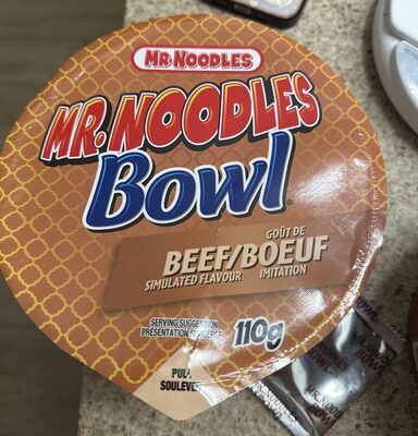 BEEF IMITATION front packaging