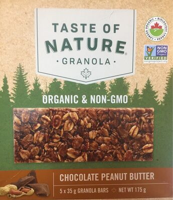 Chocolate Peanut Butter Granola Bar