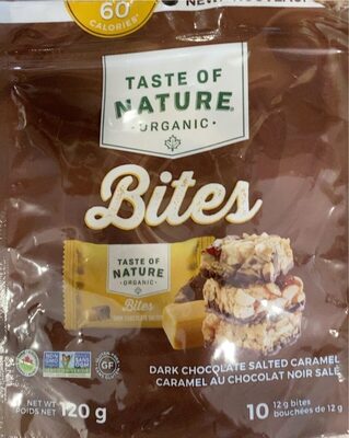 Dark Chocolate Salted Caramel Bites