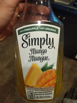 Simply Mango and Pineapple Juice