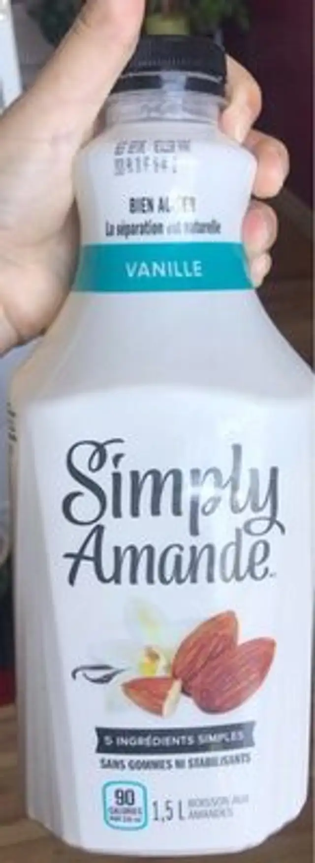 Lait d’amande à la vanille