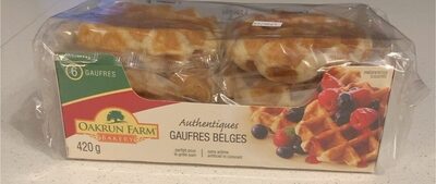 Oakrun Farm Bakery Authentiques Gaufres Belges