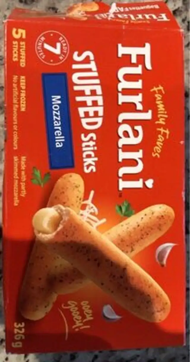 Stuffed cheese sticks