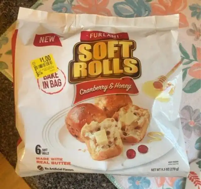 Cranberry and homey soft rolls