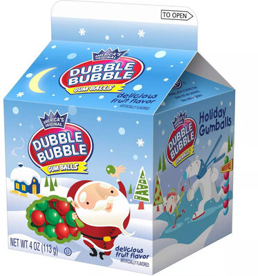 Gum balls, delicious fruit