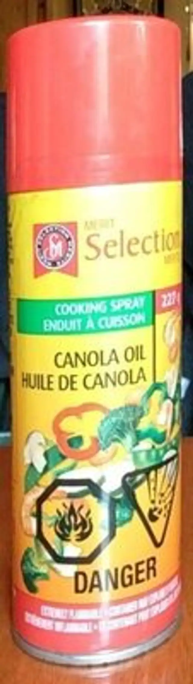Enduit à cuisson - Huile de Canola