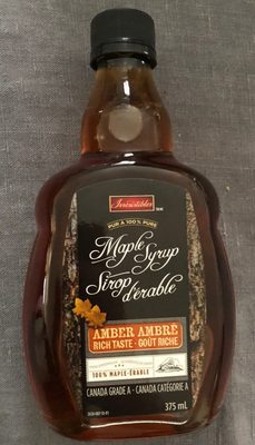 Pure Maple Syrup front packaging