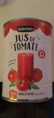 Jus de Tomate front packaging
