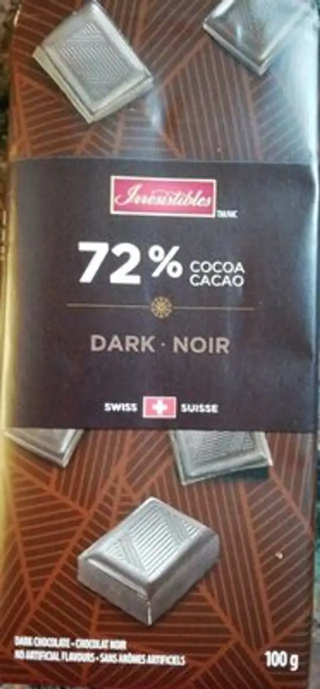 Irresistibles 72% cacao