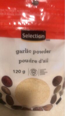 Garlic powder front packaging