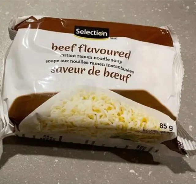 Nouille ramen instantanées