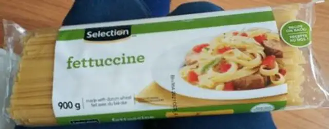 Pâtes fettuccine