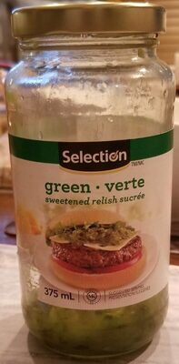 Relish sucrée