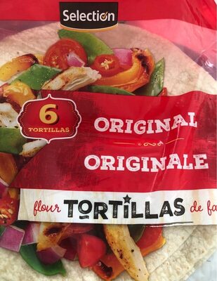 Tortillas de farine front packaging