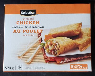 pâtés impériaux au poulet