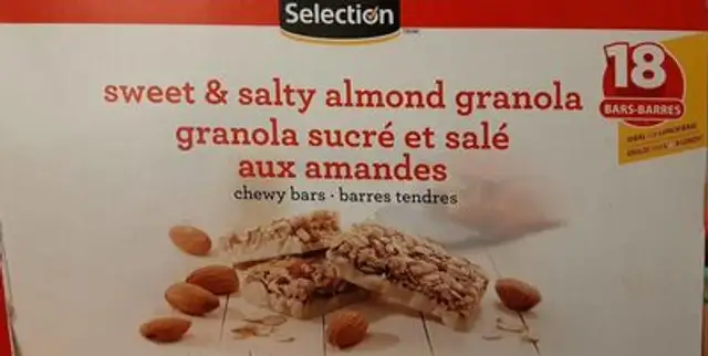 Granola sucré et salé aux amandes