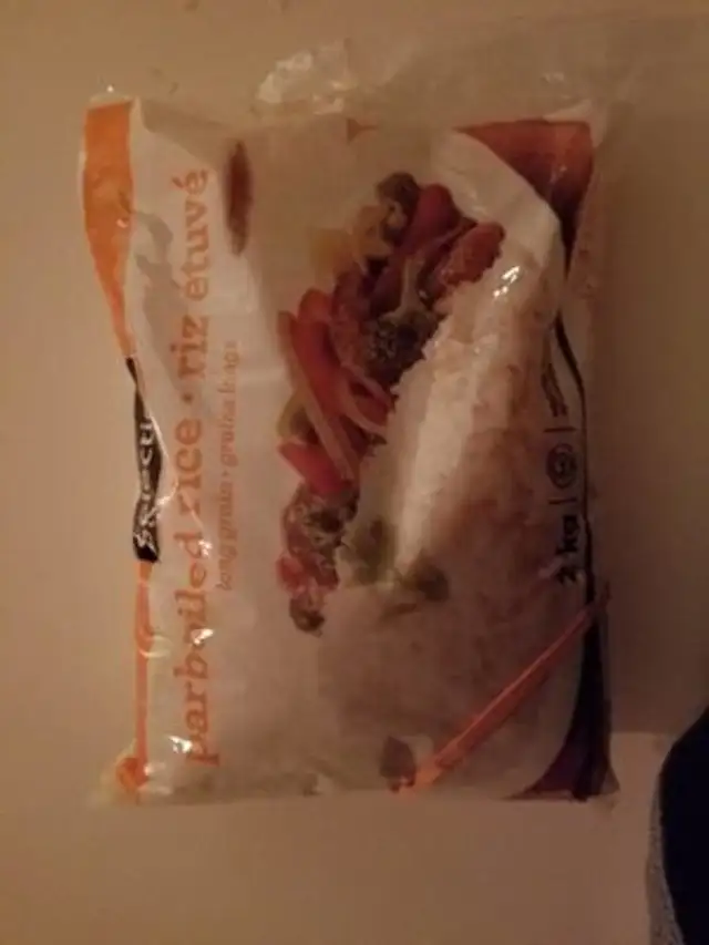 Riz étuve