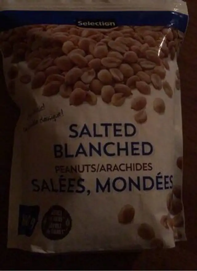 salted blanched peanuts