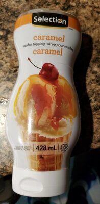 Sirop pour sundae (caramel)