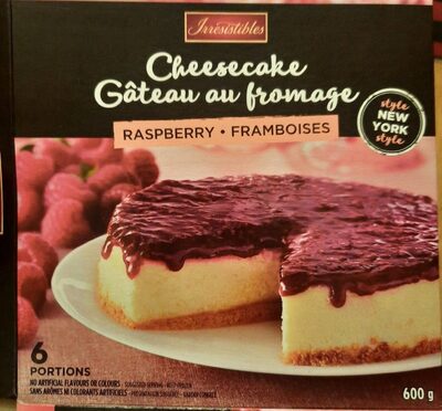 Gâteau au fromage - Framboises