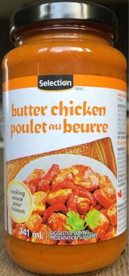 Poulet au beurre front packaging