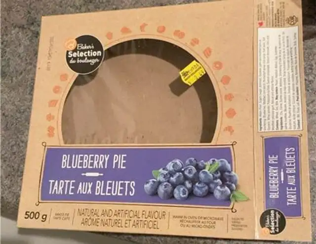 Blueberry pie