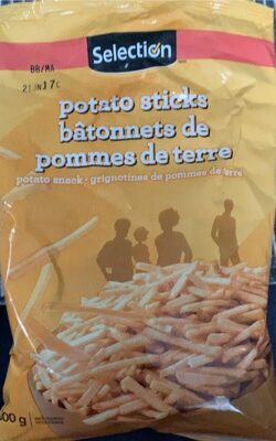 Bâtonnets de pommes de terre
