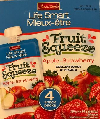 Presse fruits pomme fraise