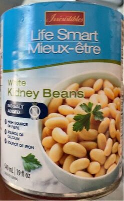 Haricots blancs front packaging