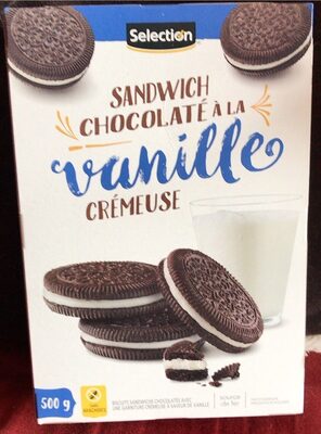 Sandwich chocolaté à la vanille crémeuse