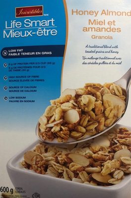 Granola miel et amandes