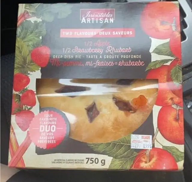 Tarte frsise rubstbes pommes
