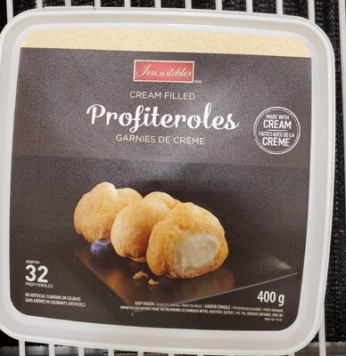 profiteroles front packaging