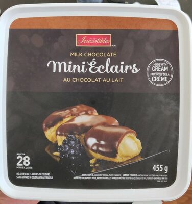 Milk Chocolate Mini Eclairs