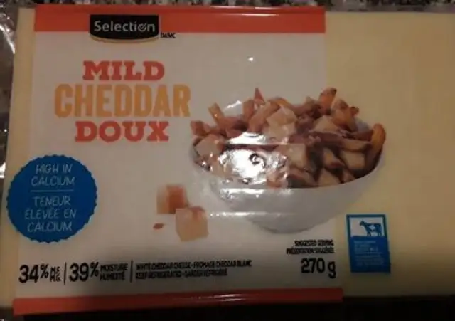 Mildiou Cheddar Doux